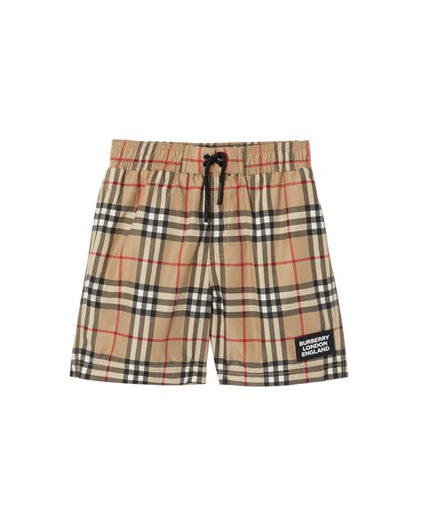 burberry kids swim trunks|burberry swim shorts baby boy.